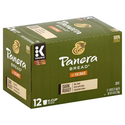 Panera Bread Coffee, Dark Roast, K-Cup Pods