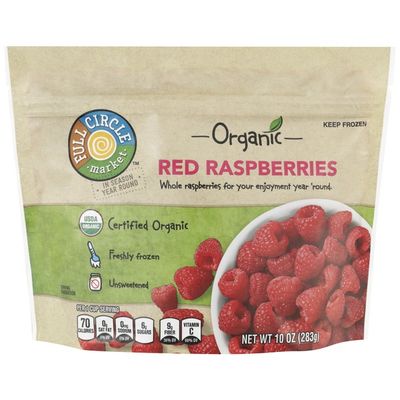 Full Circle Red Raspberries, Unsweetened