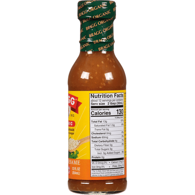 Bragg Dressing & Marinade With Apple Cider Vinegar, Organic, Ginger & Sesame
