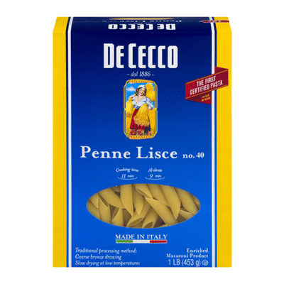 De Cecco Penne Lisce