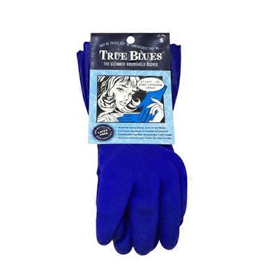 True Blue Latex Free Ultimate Household Gloves, Small