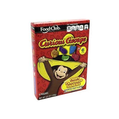 Food Club Curious George Fruit Snack