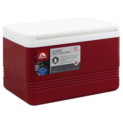 Igloo Cooler, Red, 9 Quart