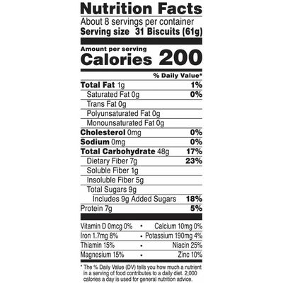 Kellogg's Kashi Breakfast Cereal, Vegan Protein, Organic Fiber Cereal, Cinnamon Harvest