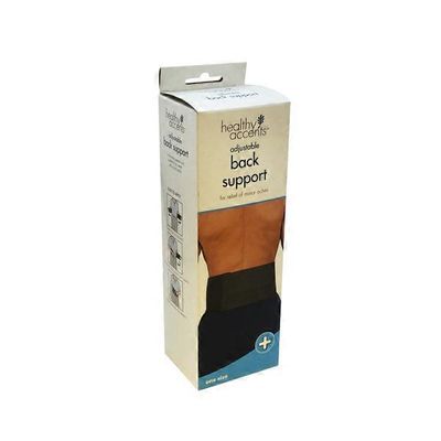 Healthy Accents Elastic Back Support One Size
