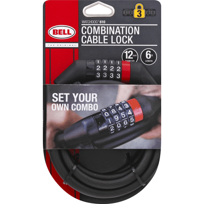 bell combo cable lock reset