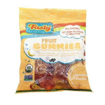 Tasty Brand Organic Fruit Snacks Smoothie