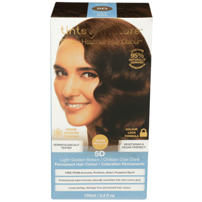 Tints Of Nature Conditioning Permanent Hair Color - Light Golden Brown 5D
