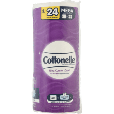 Cottonelle Ultra ComfortCare Mega Roll Toilet Paper Bath Tissue