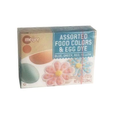 Meijer Assorted Food Colors