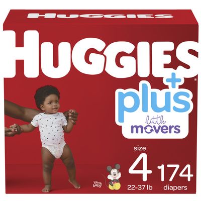 Huggies Diapers, Disney Baby, 4 (22-37 lb)