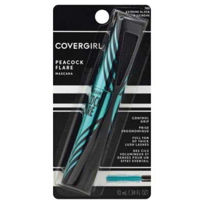 CoverGirl Mascara, Peacock Flare, Extreme Black