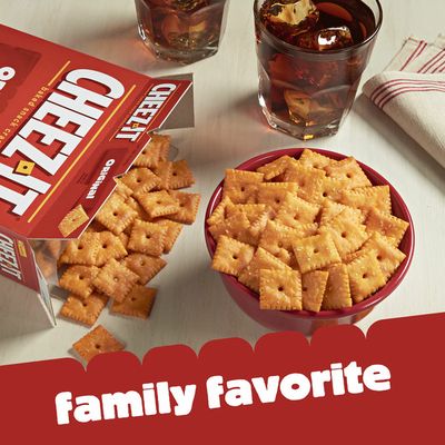 Cheez-It Cheese Crackers, Baked Snack Crackers, Office and Kids Snacks, Original