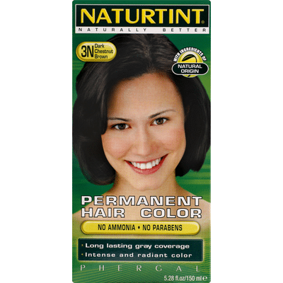 Naturtint Hair Color, Permanent, Dark Chestnut Brown 3N