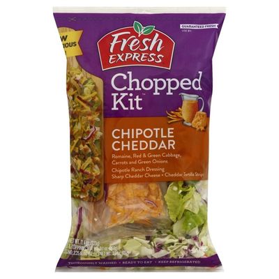Fresh Express Salad Kit, Chipotle Cheddar, Chopped