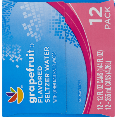 SB Flavored Seltzer Water Grapefruit