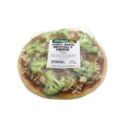 Broccoli & Chicken Pizza