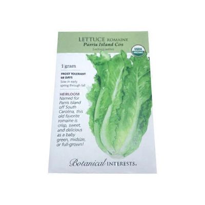 Botanical Interests Parris Island Romaine Lettuce Seeds