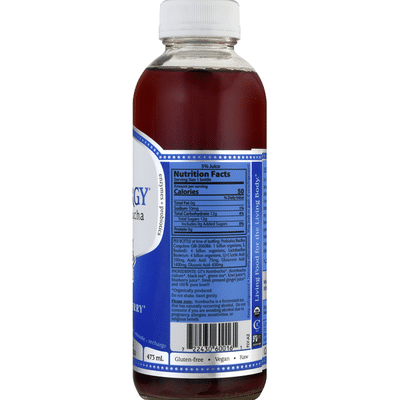 GTs Kombucha, Raw, Gingerberry