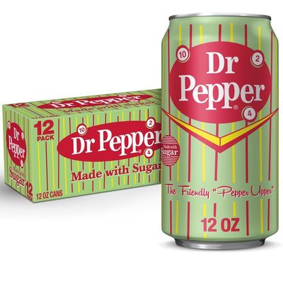 Dr Pepper Made with Sugar