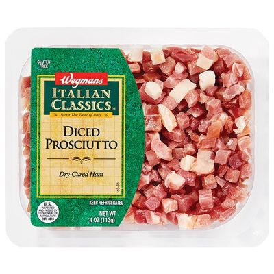 Wegmans Italian Classics Diced Prosciutto