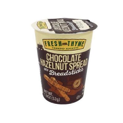 Fresh Thyme Chocolate Hazelnut Breadsticks