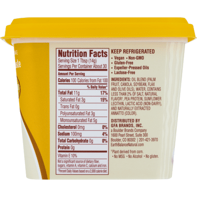 Earth Balance Buttery Spread, 78% Vegetable Oils, Original