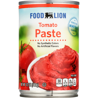 Food Lion Tomato Paste