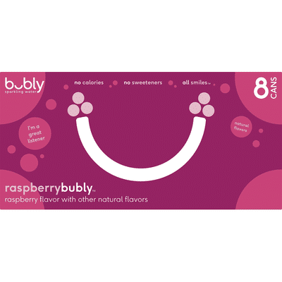 bubly Rasberry Sparkling Water
