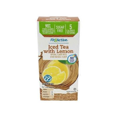 Fit & Active Single Serve Iced Tea w/lemon Drink Mix