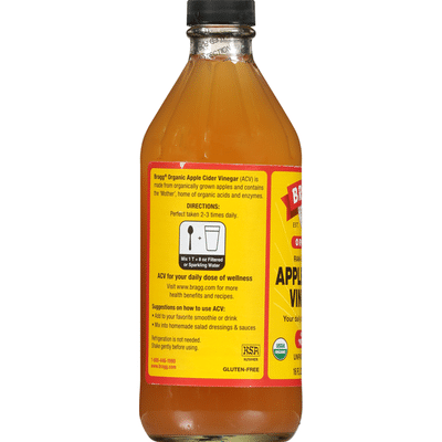 Bragg Organic Raw Unfiltered Apple Cider Vinegar