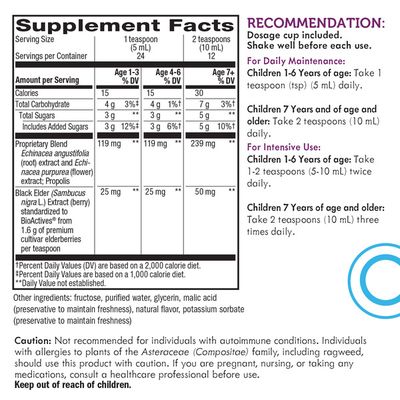 Nature's Way Sambucus Immune Syrup for Kids*