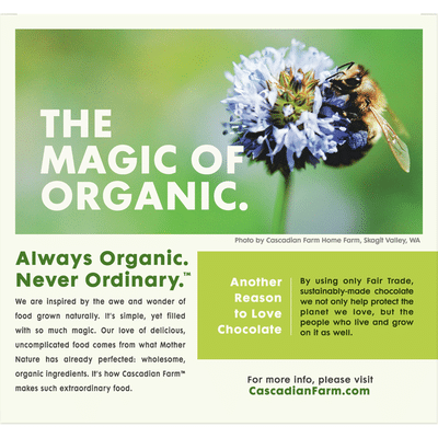 Cascadian Farm Organic Chocolate Chip Chewy Granola Bars, 6 Bars