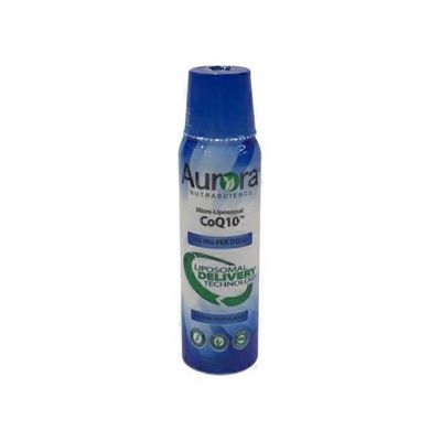 Aurora Nutrascience Micro-Liposomal CoQ10 All-Natural Fruit Flavor Dietary Supplement