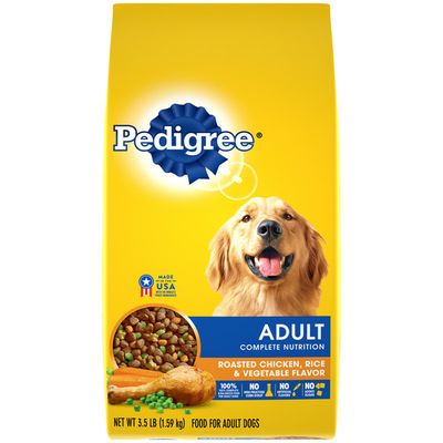Pedigree Complete Nutrition Adult Dry Dog Food Roasted Chicken, Rice & Vegetable Flavor