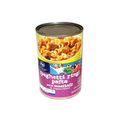 Kroger Spaghetti Rings And Meatballs