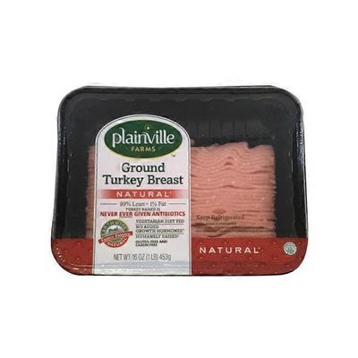 Plainville Farms Ground Turkey Breast