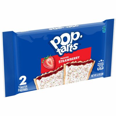 Kellogg's Pop-Tarts Toaster Pastries, Breakfast Foods, Baked in the USA, Frosted Strawberry