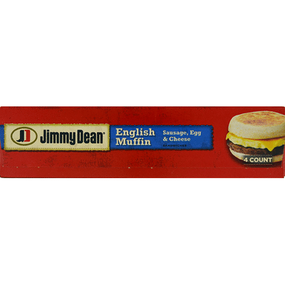 Jimmy Dean Sausage, Egg & Cheese English Muffin Sandwiches