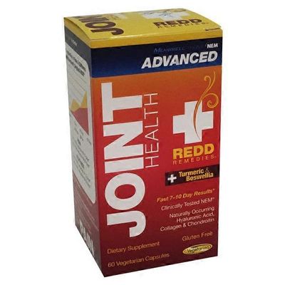Redd Remedies Joint Health Advanced Membrell Original Nem, Turmeric & Boswellin Dietary Supplement Vegetarian Capsules