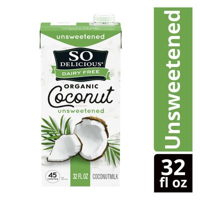 So Delicious Dairy Free UHT Unsweetened Coconut Milk