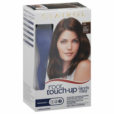 Clairol Nice n Easy Root Touch-Up, Dark Golden Brown, Permanent Hair Color, 1 Kit Female Hair Color
