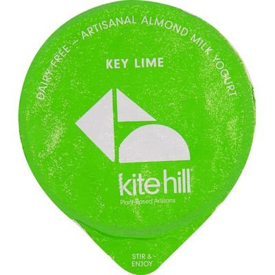 Kite Hill Almond Milk Yogurt, Dairy Free, Key Lime