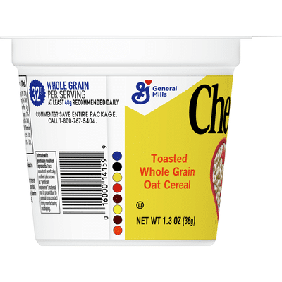Cheerios Cups, Cereal with Whole Grain Oats, Gluten Free, 12 Count