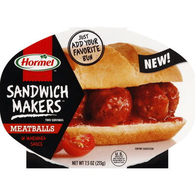 Hormel Meatballs, in Marinara Sauce