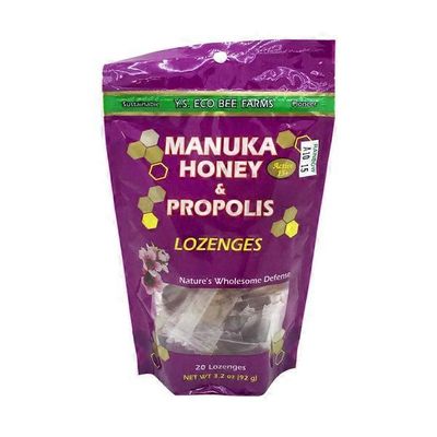Y.S. Eco Bee Farms Manuka Honey and Propolis Lozenges