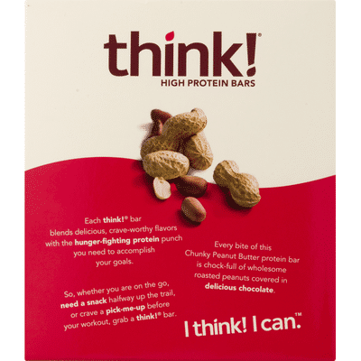 Think Thin Chunky Peanut Butter Chocolate High Protein Bars