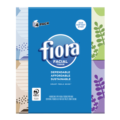 Fiora Facial Tissue, 2 ply