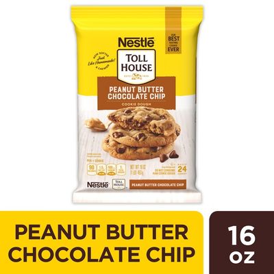 Toll House Nestle Peanut Butter Chocolate Chip Cookie Dough