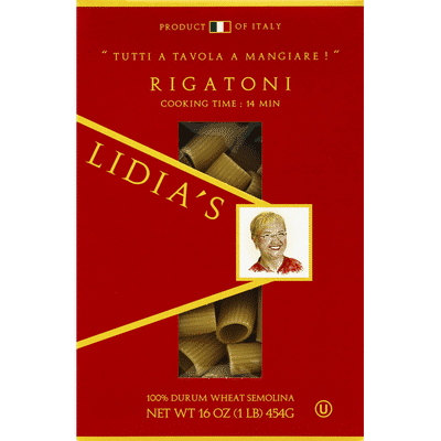 Lidia's Rigatoni, Bronze Cut